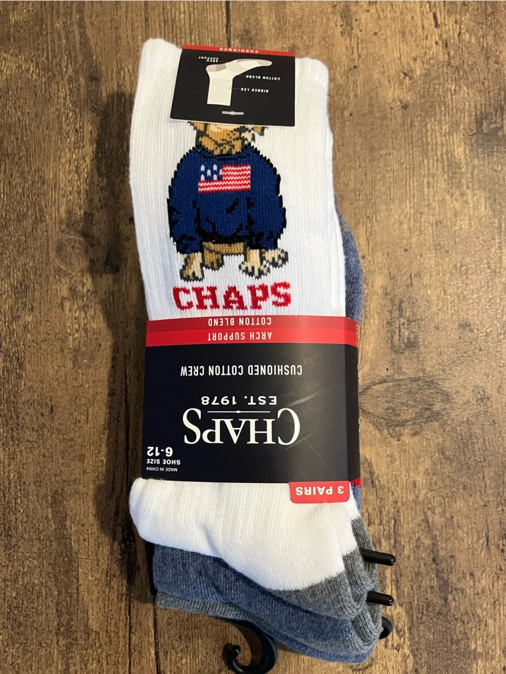 Chaps socks 3x